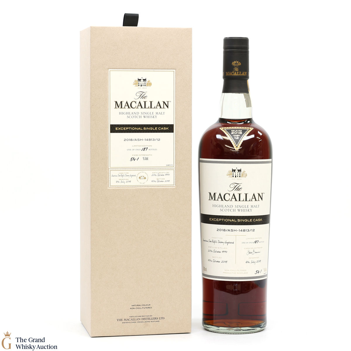 Macallan - 1997 Exceptional Cask #14813/12 / 2018 Release