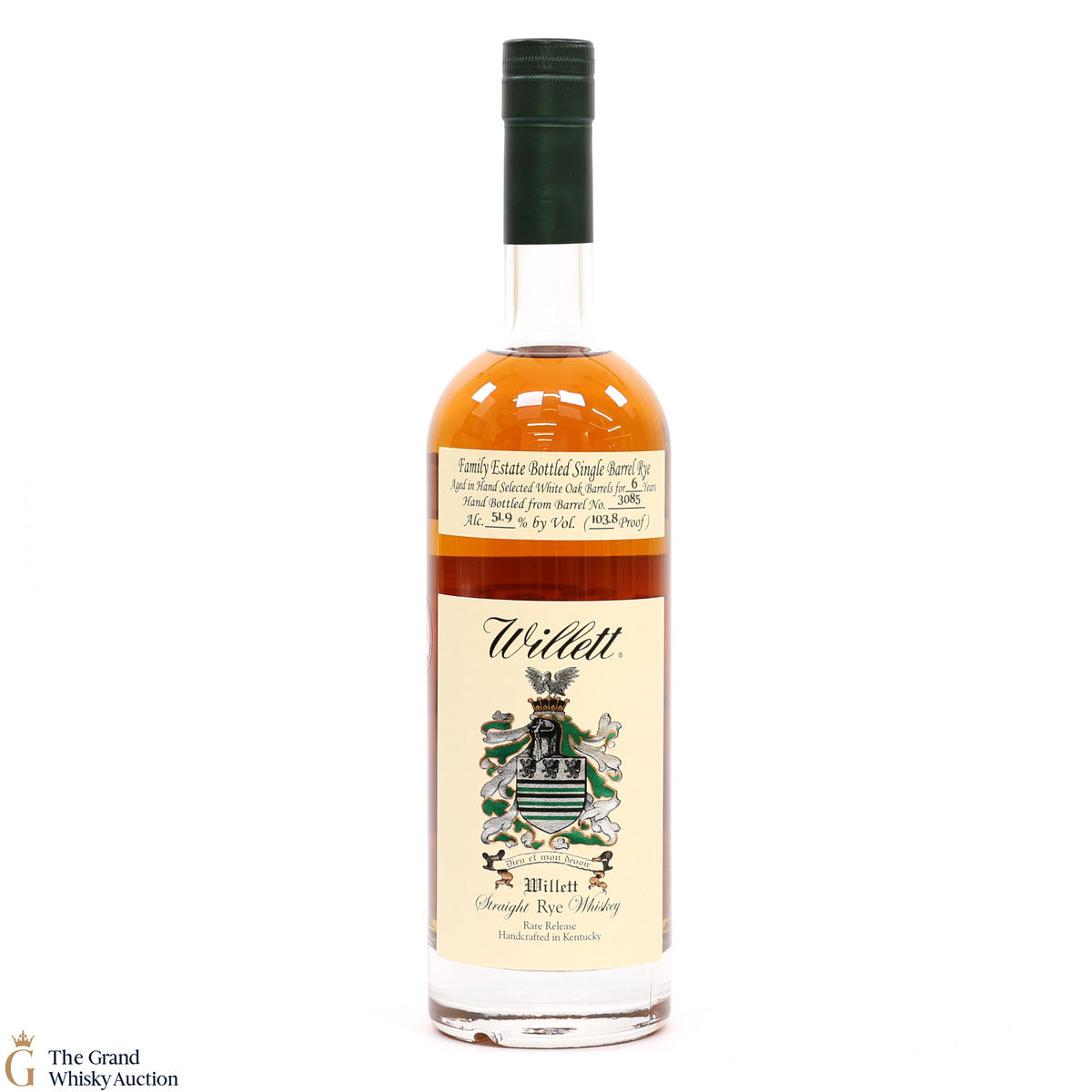 Willett Family Estate - 6 Year Old Single Barrel Rye #3085 - Berry Bros & Rudd