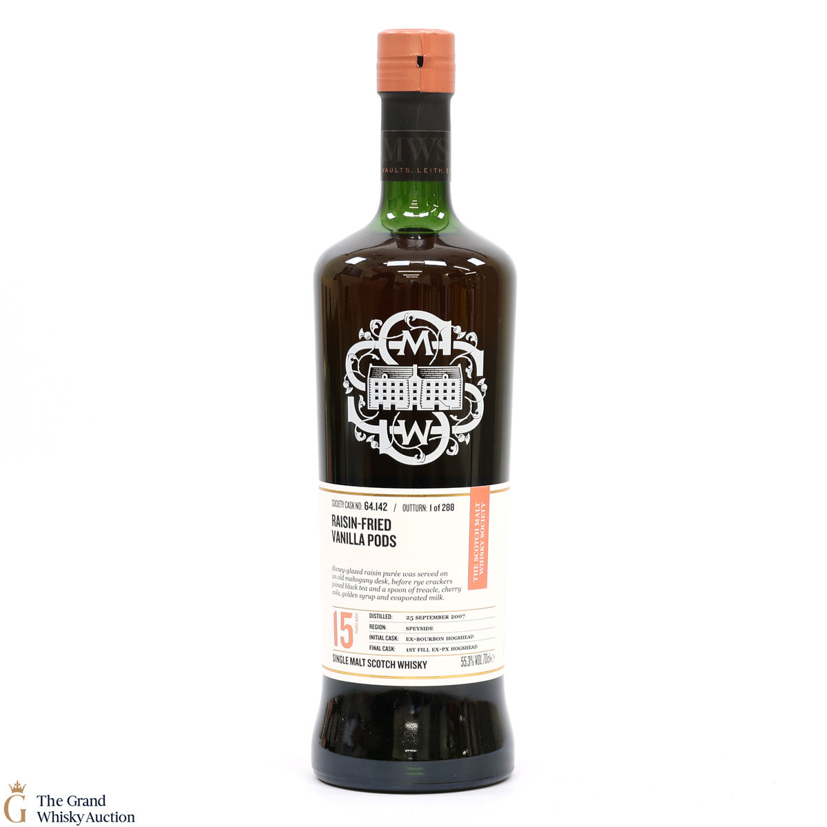 Mannochmore - 15 Year Old 2007 - SMWS 64.142 - Raisin-Fried Vanilla Pods