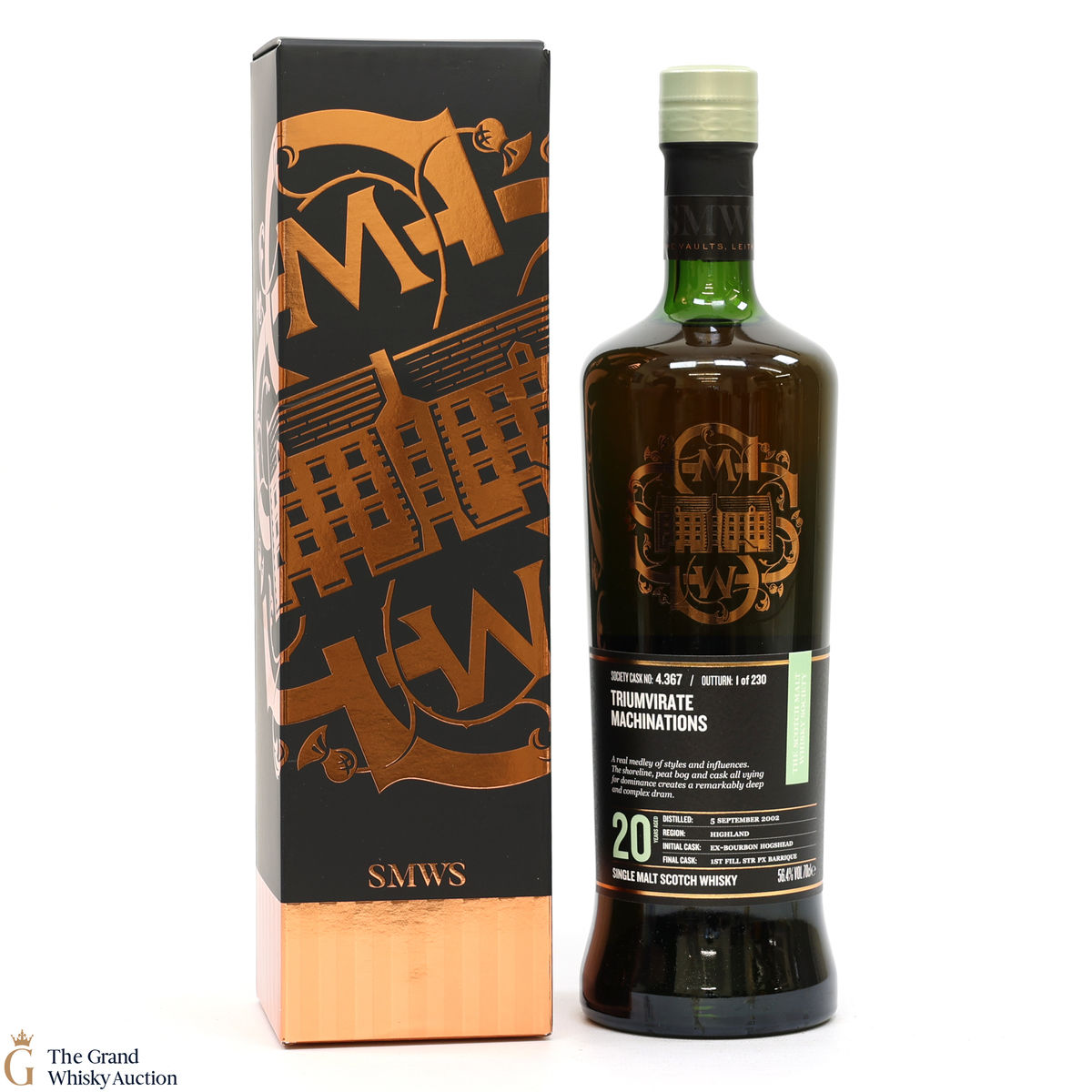Highland Park - 20 Year Old 2002 - SMWS 4.367 - Truimvirate Machinations