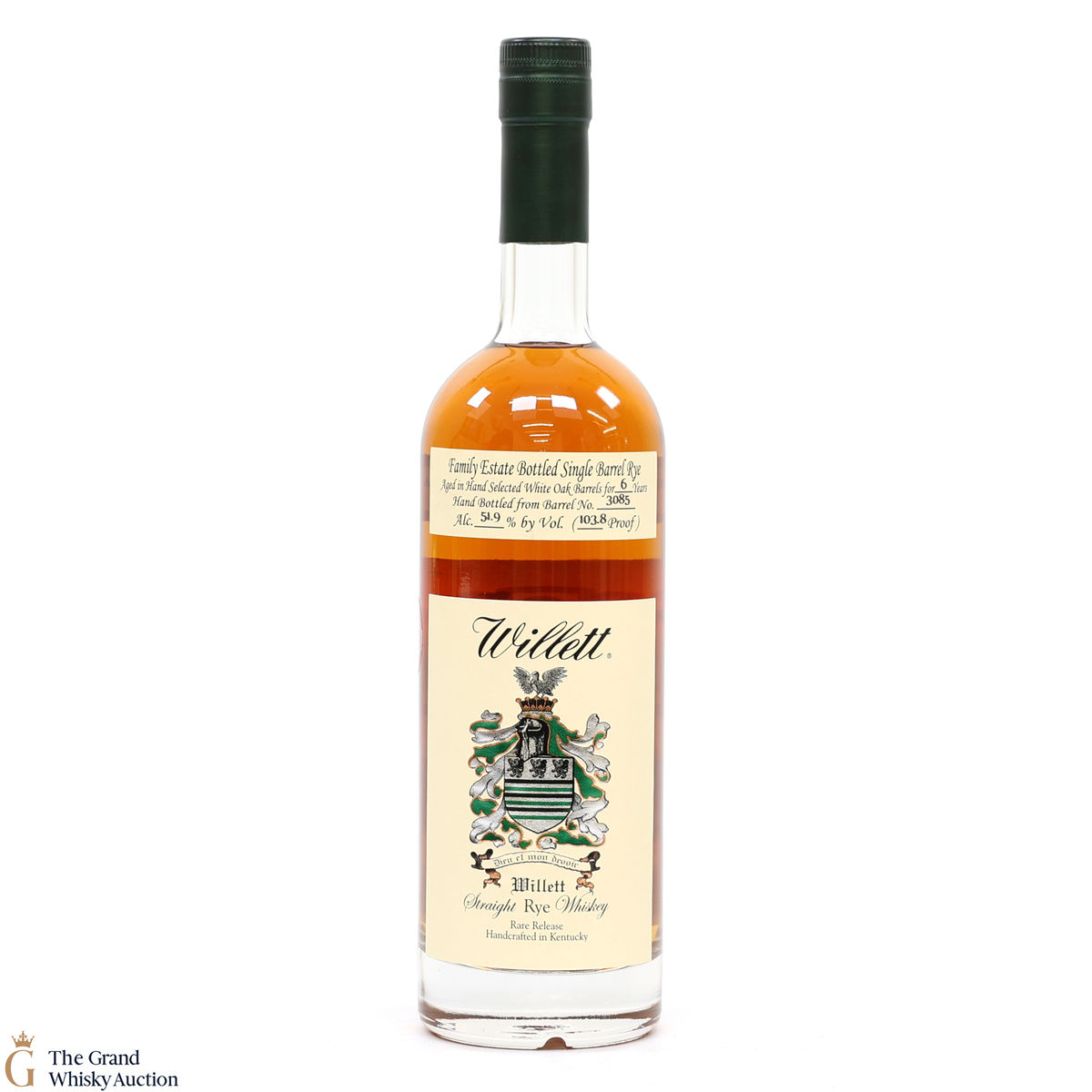 Willett Family Estate - 6 Year Old Single Barrel Rye #3085 - Berry Bros & Rudd
