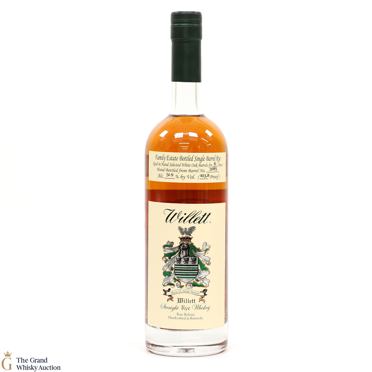 Willett Family Estate - 6 Year Old Single Barrel Rye #3085 - Berry Bros & Rudd