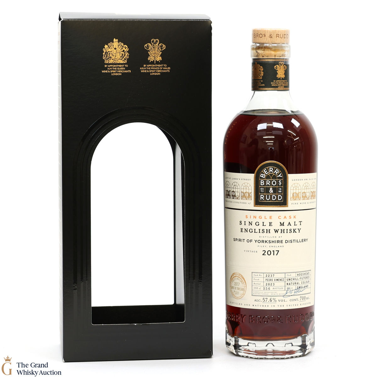 Spirit of Yorkshire - 2017 Vintage - Single Cask #2237 Berry Bros & Rudd