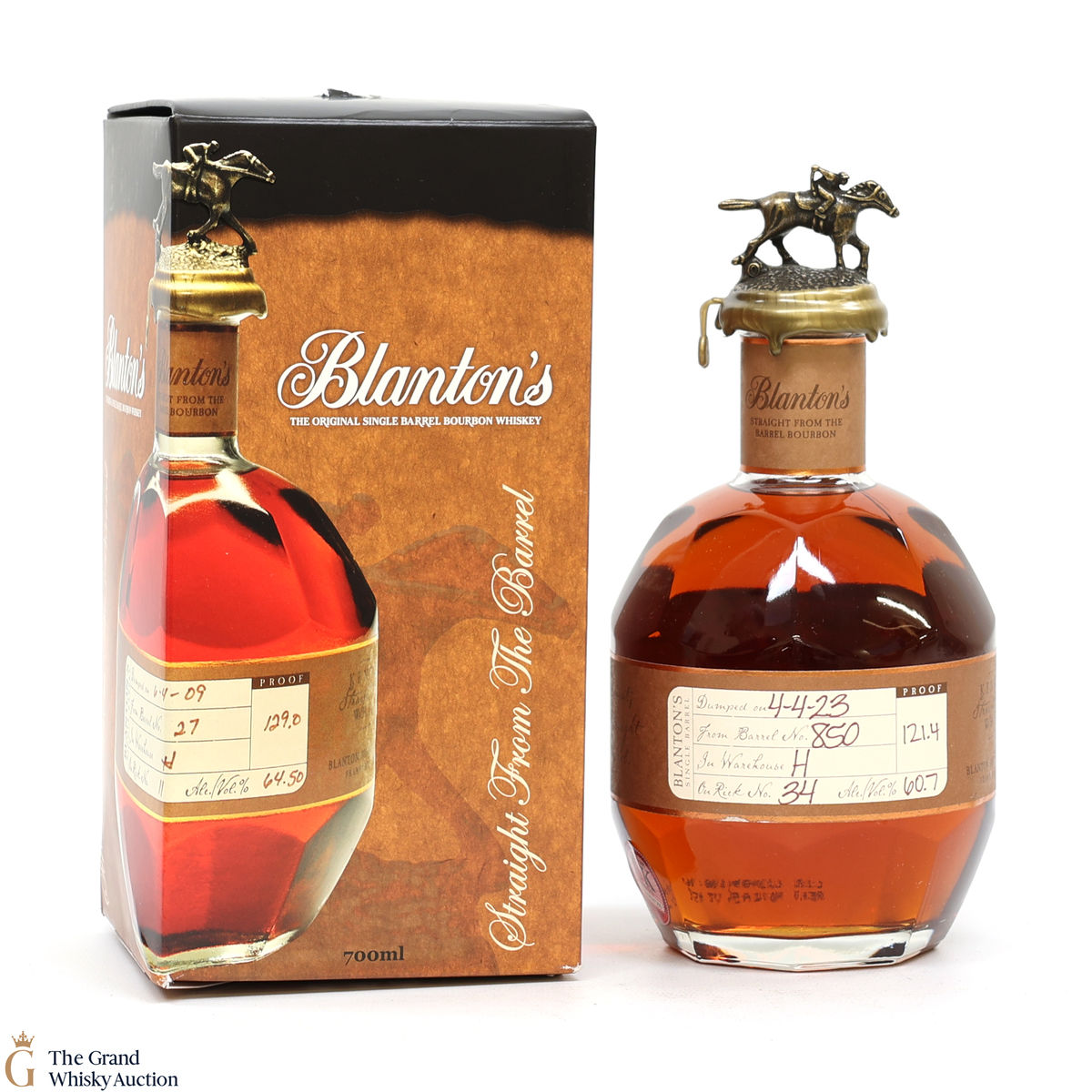 Blanton's - Straight From The Barrel - Cask Strength (64.5% ABV)