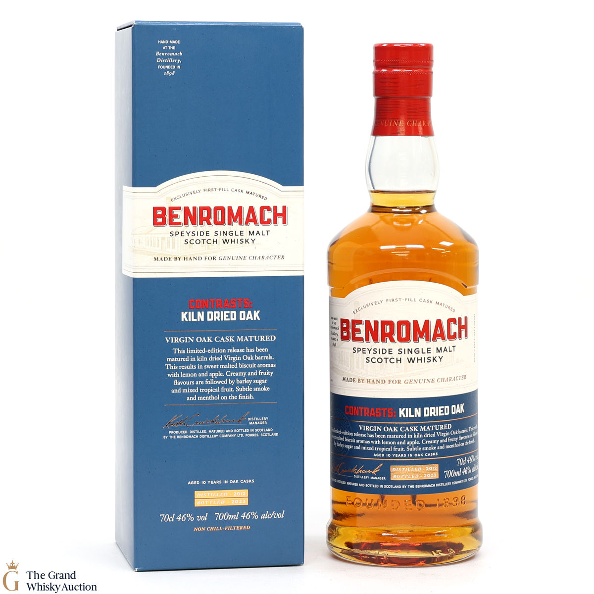 Benromach  - 10 Year Old - Contrasts: Kiln Dried Oak (2012-2023)
