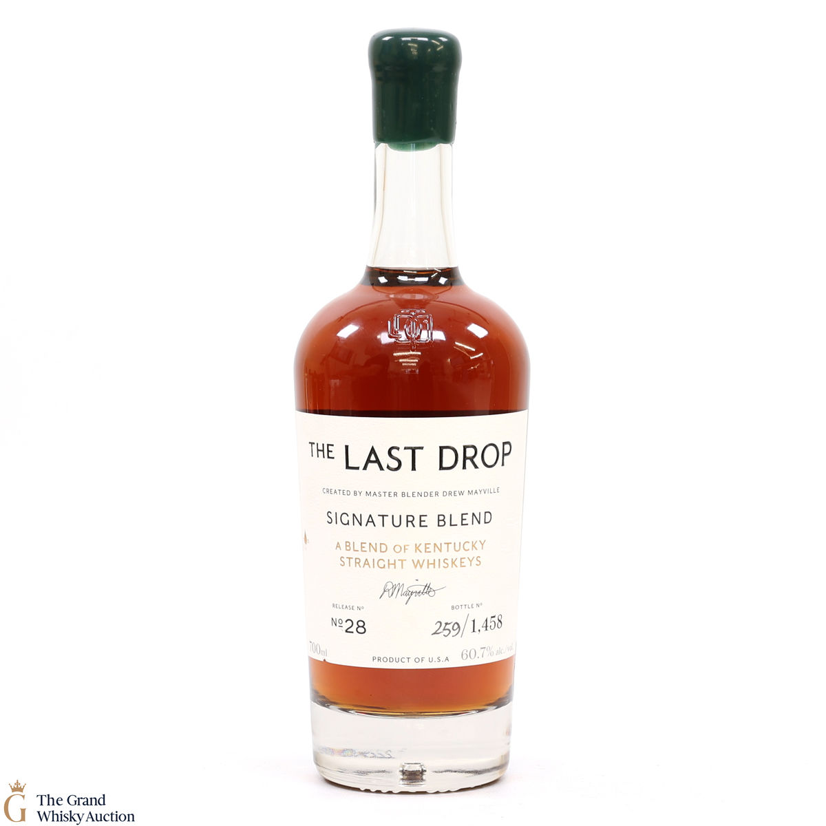 The Last Drop - Kentucky Straight Whiskey - Signature Blend - Release No 28