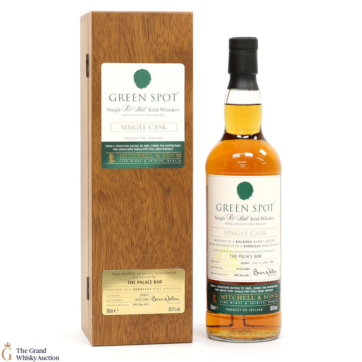 Green Spot - 2008 Single Cask #283863 - The Palace Bar
