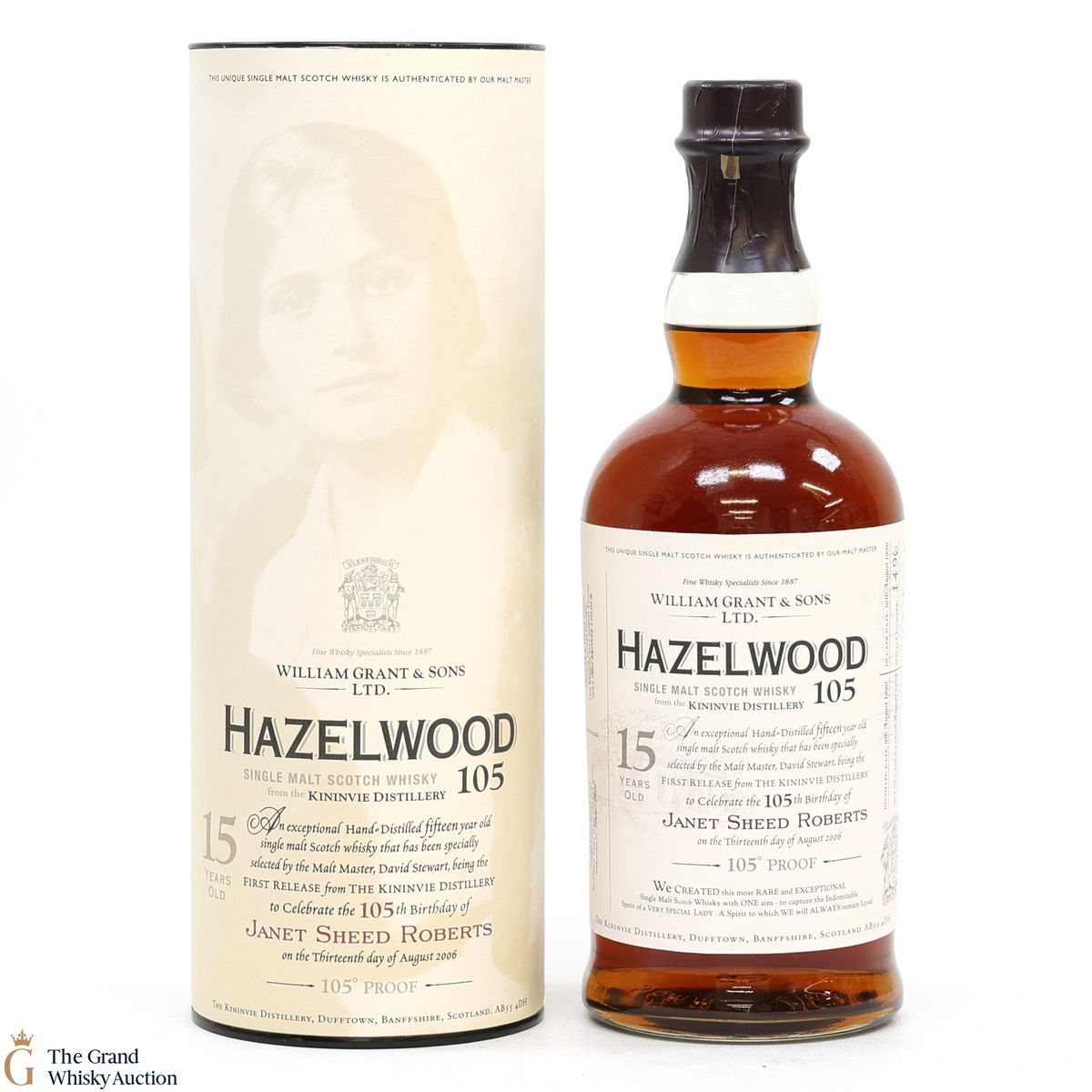 Hazelwood - 15 Year Old (Kininvie) - 105th Birthday of Janet Sheed Roberts