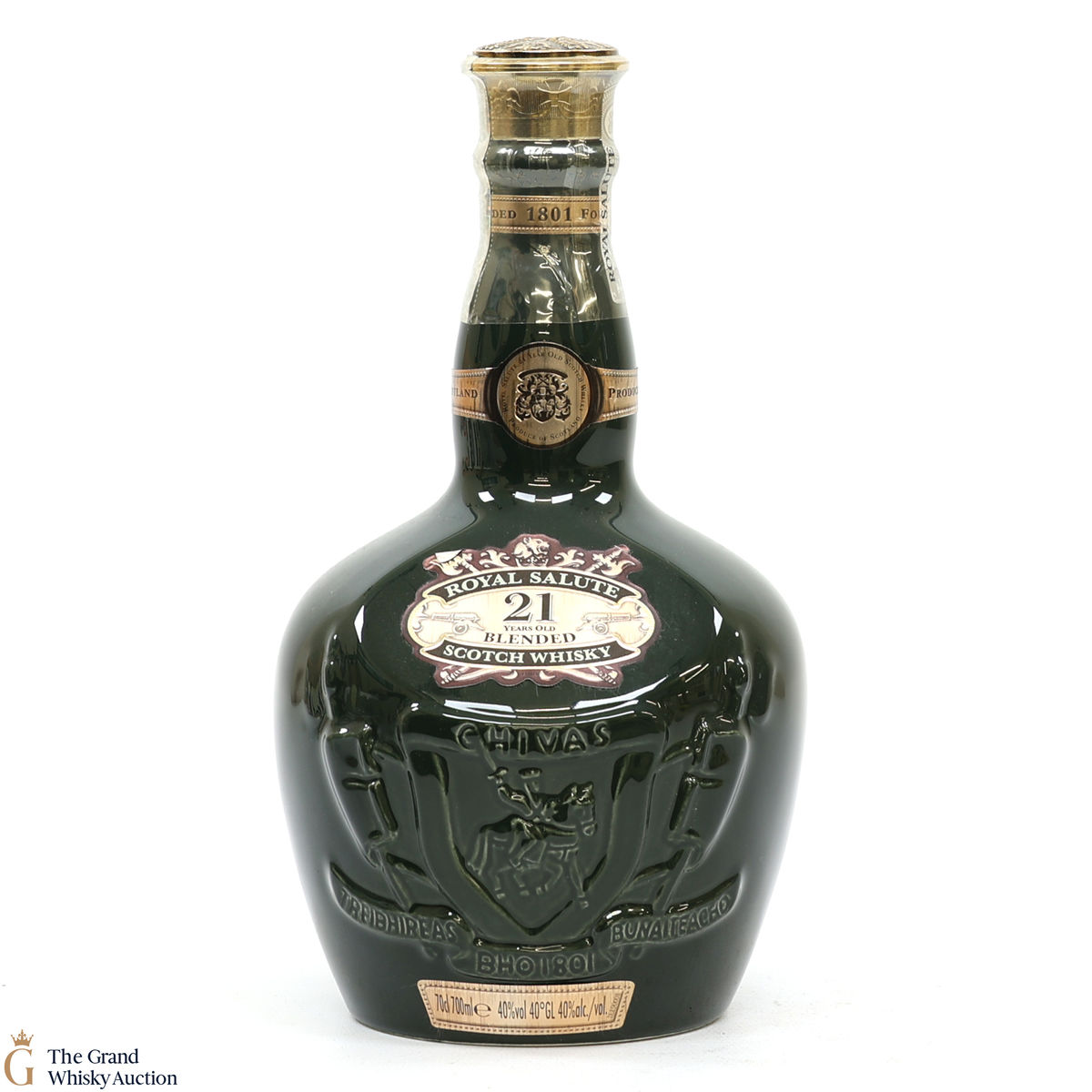 Chivas - Royal Salute - 21 Year Old - Emerald Flagon