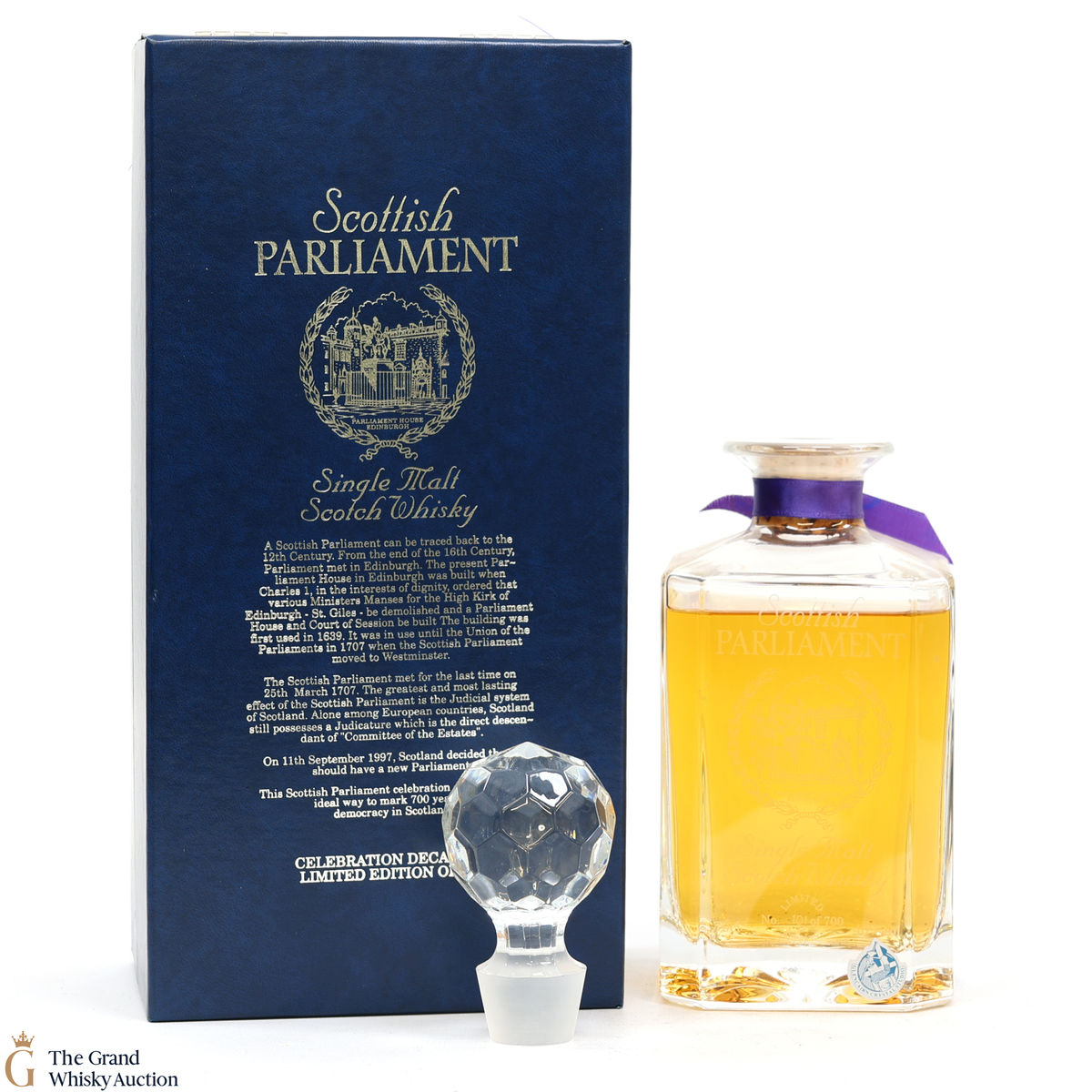 Scottish Parliament - Celebration Decanter