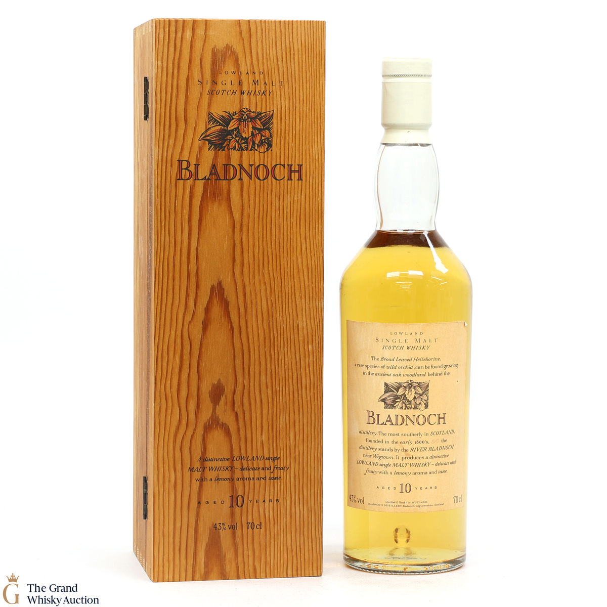 Bladnoch - 10 Year Old Flora and Fauna (Wooden Box)