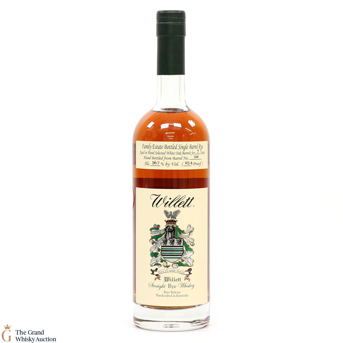 Willett Family Estate - 7 Year Old Single Barrel Rye #2111 - Hedonism Wines Exclusive