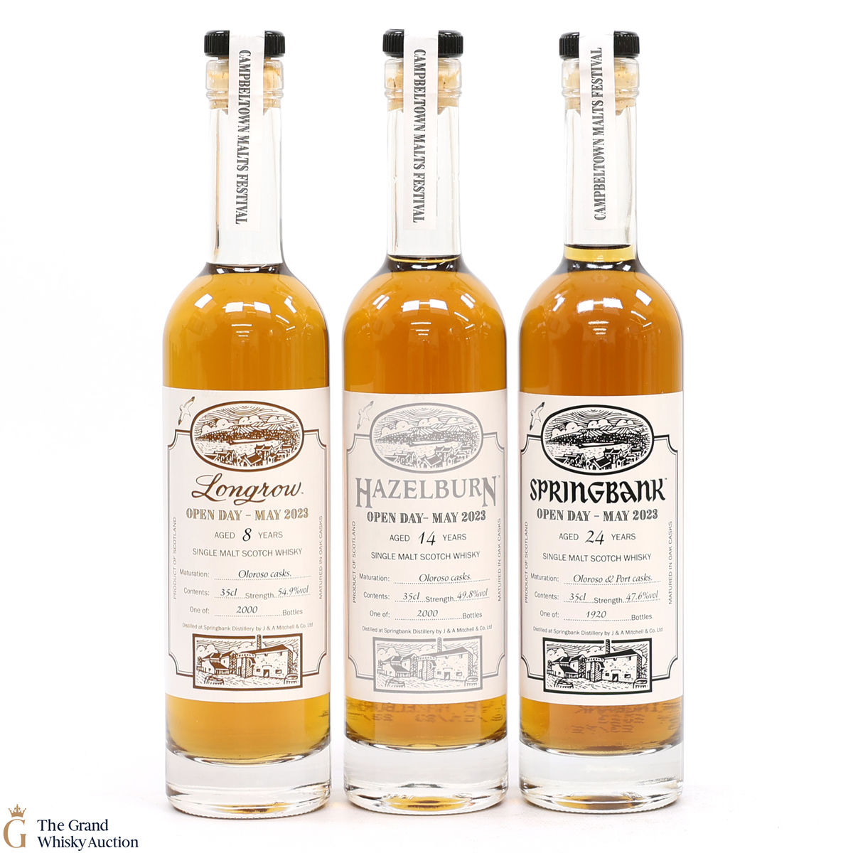 Campbeltown Malts Festival Open Day 2023 (3 x 35cl)