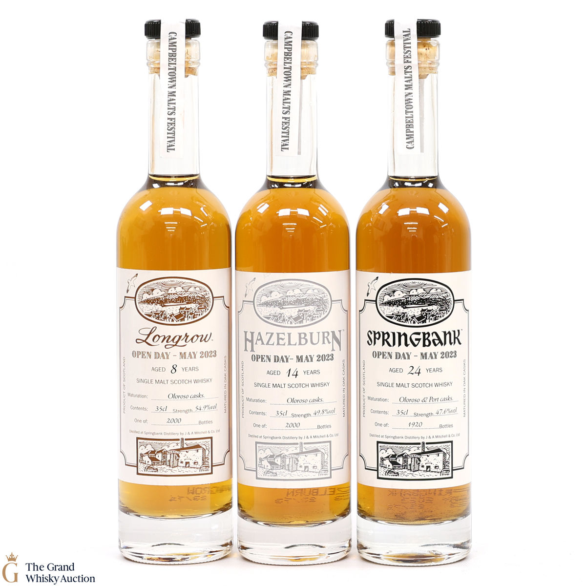 Campbeltown Malts Festival Open Day 2023 (3 x 35cl)