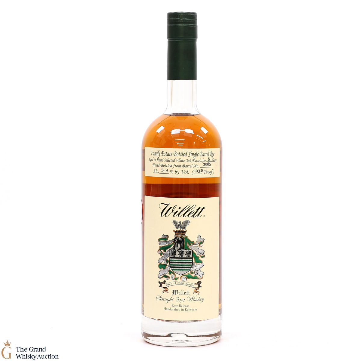 Willett Family Estate - 6 Year Old Single Barrel Rye #3085 - Berry Bros & Rudd