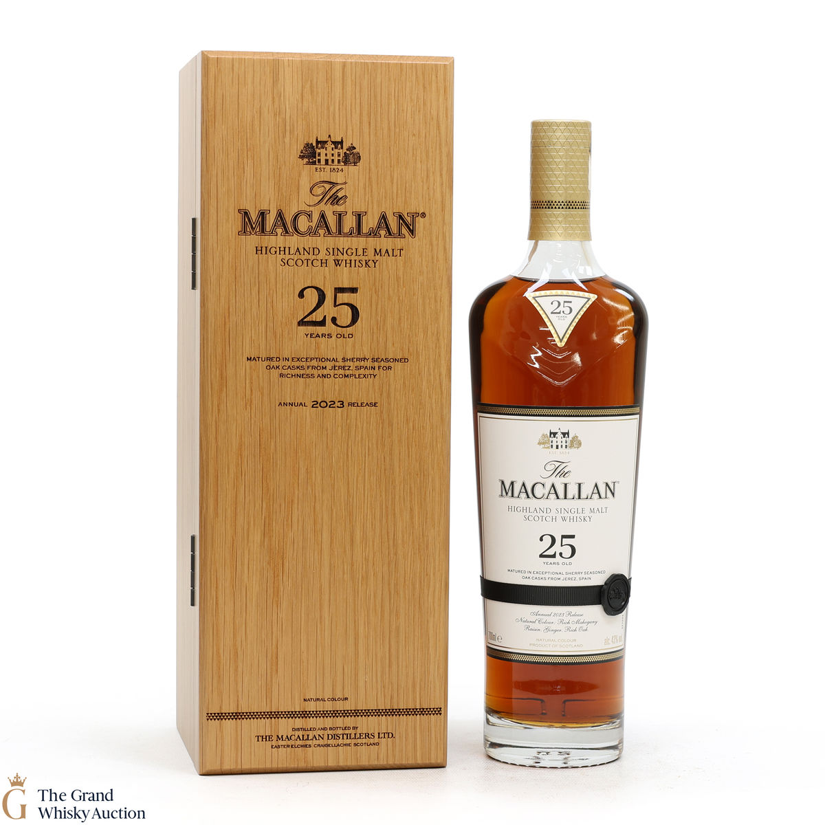 Macallan - 25 Year Old - Sherry Oak - 2023