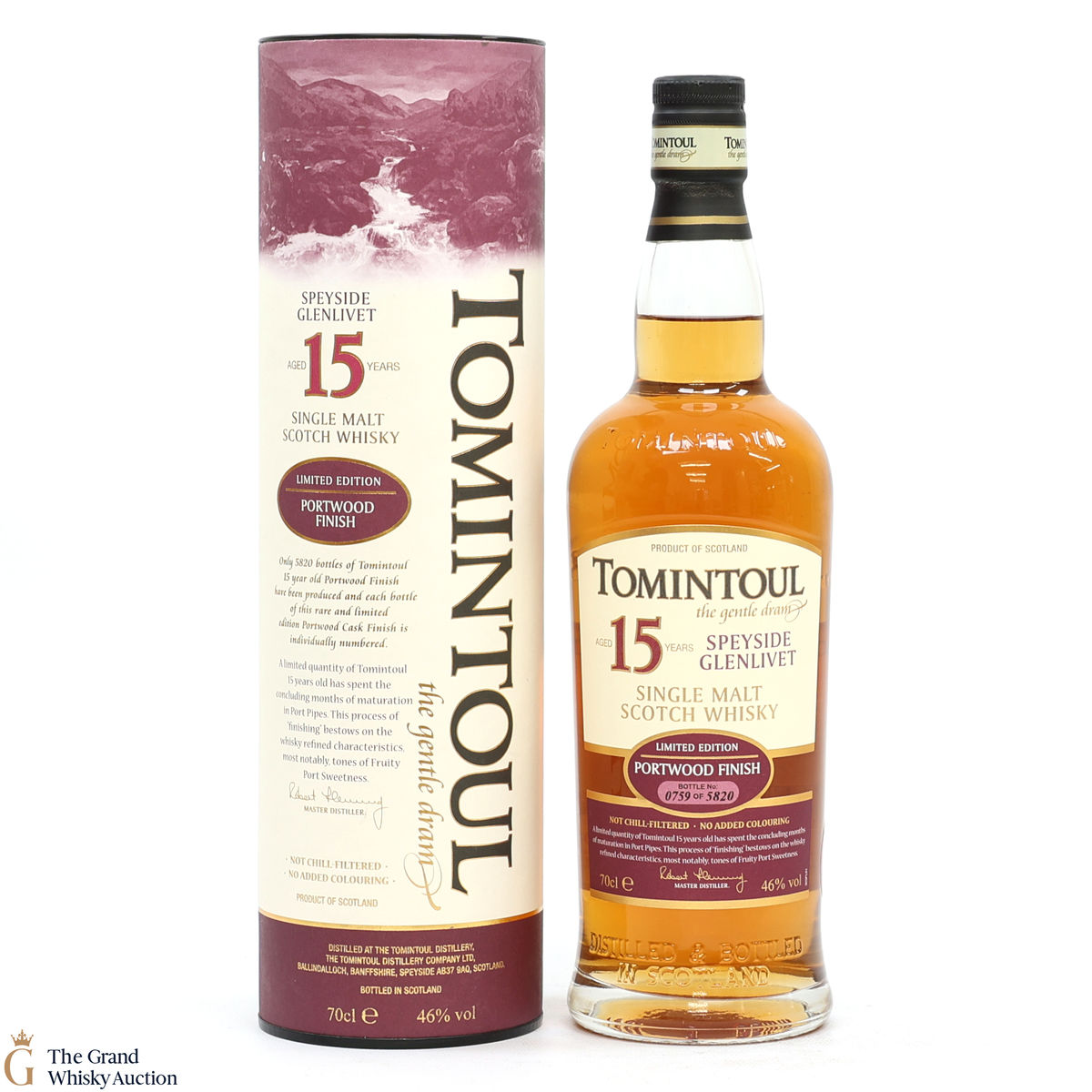 Tomintoul - 15 Year Old - Portwood Finish - Limited Edition