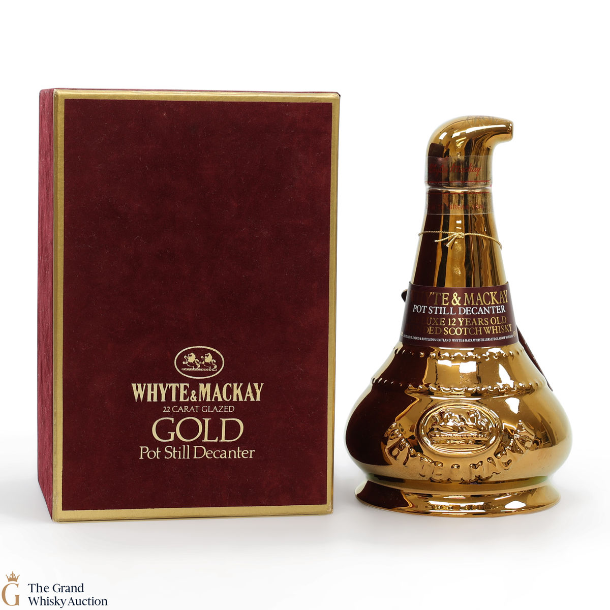 Whyte & Mackay  - 12 Year Old - Pot Still Decanter (1L)