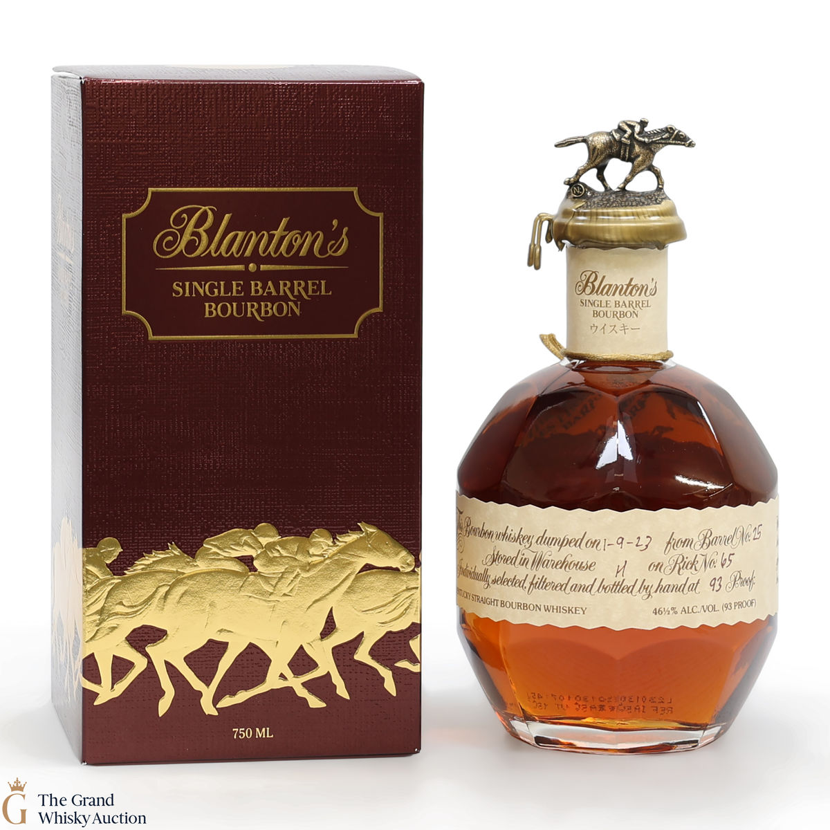 Blanton's - Single Barrel - Dumped 2023 / Japanese Import (75cl)