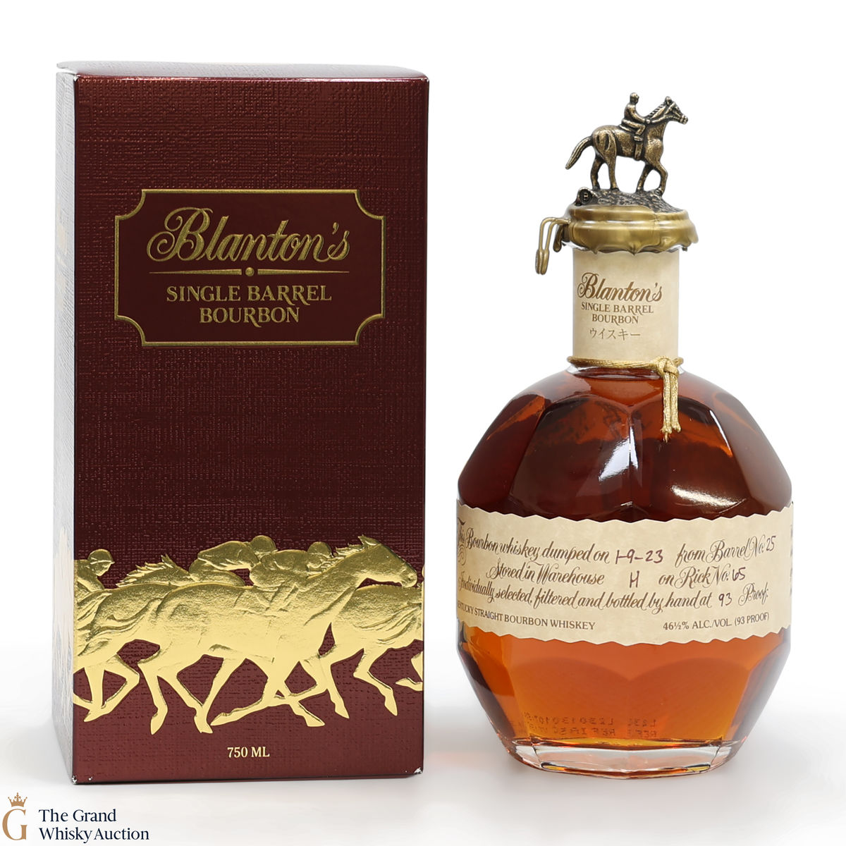 Blanton's - Single Barrel - Dumped 2023 / Japanese Import (75cl)