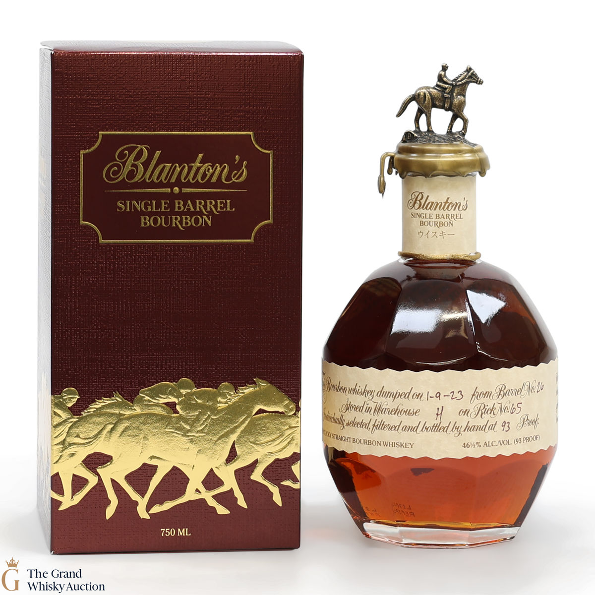 Blanton's - Single Barrel - Dumped 2023 / Japanese Import (75cl)