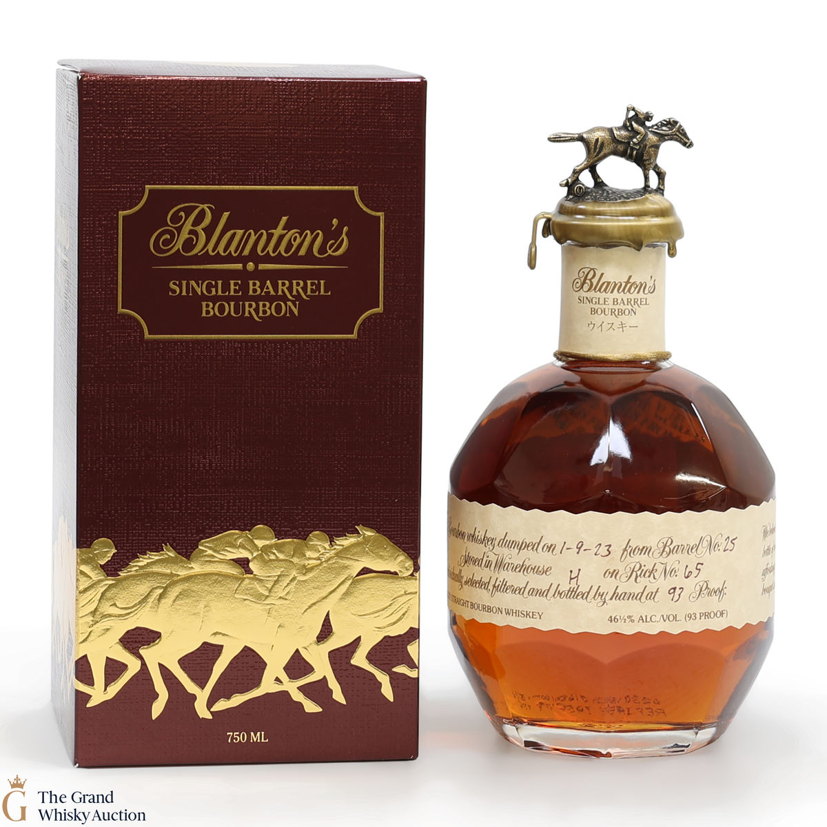 Blanton's - Single Barrel - Dumped 2023 / Japanese Import (75cl)