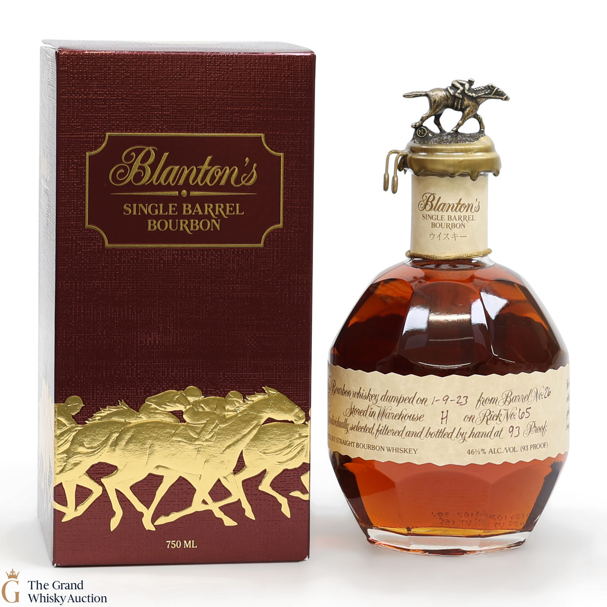 Blanton's - Single Barrel - Dumped 2023 / Japanese Import (75cl)