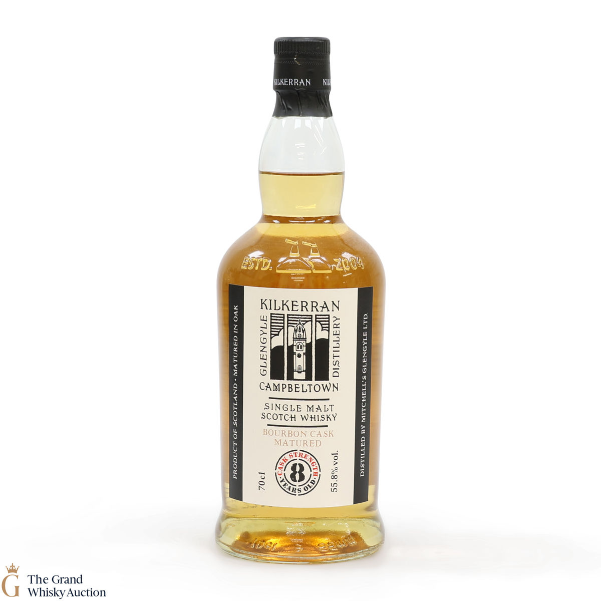 Kilkerran - 8 Year Old - Bourbon Oak 2022 - Cask Strength 55.8%