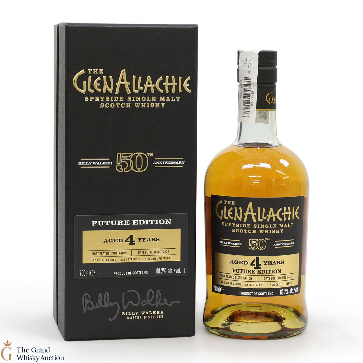 Glenallachie - 4 Year Old Peated - Billy Walker 50th Anniversary - Future Edition
