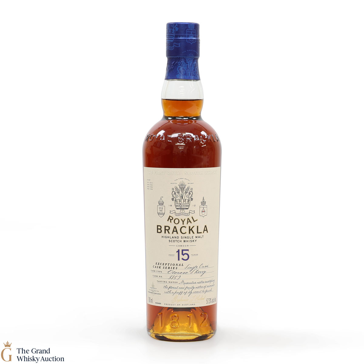 Royal Brackla - 15 Year Old - Single  Cask #3159