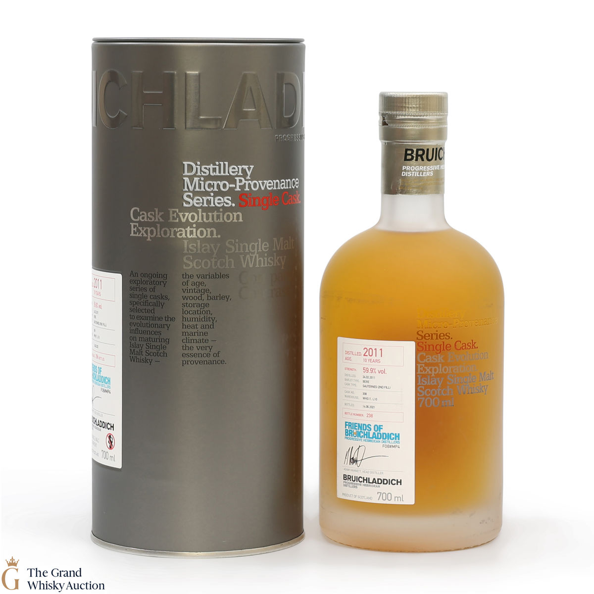Bruichladdich - 10 Year Old 2011 - Micro Provenance Series #308