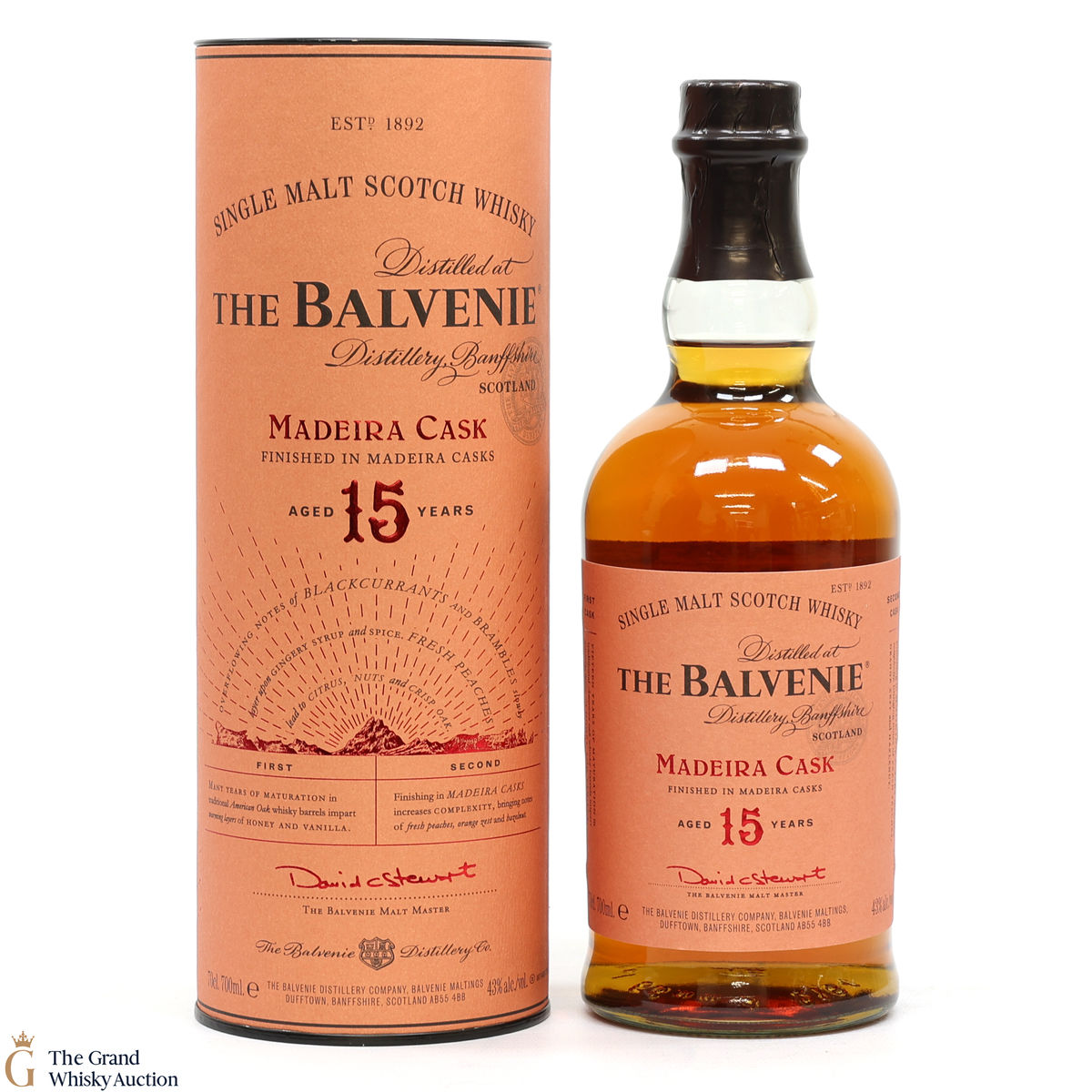 Balvenie - 15 Year Old - Madeira Cask Finish