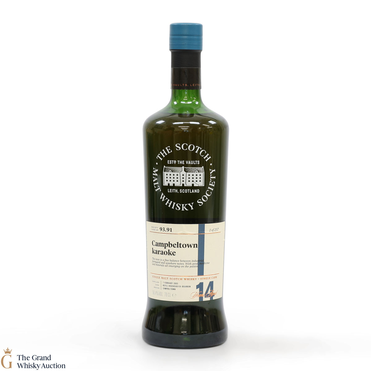 Glen Scotia - 14 Year Old 2003 -  SMWS 93.91 - Campbeltown Karaoke