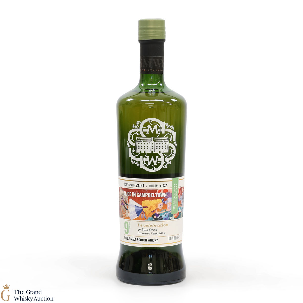 Glen Scotia - 9 Year Old -  SMWS 93.194 - 40 Bath Street Exclusive Cask 2023