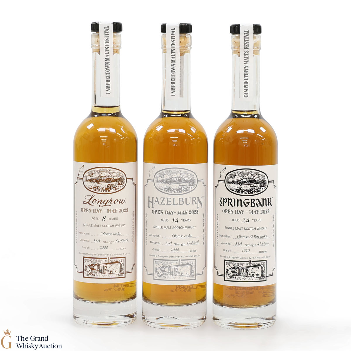 Campbeltown Malts Festival Open Day 2023 (3 x 35cl)