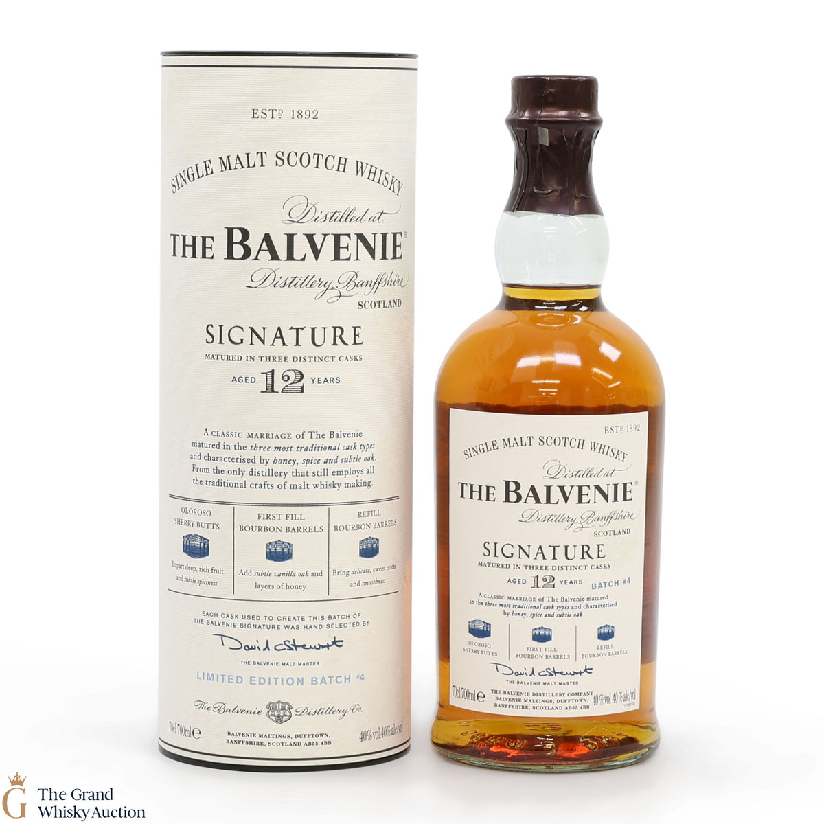 Balvenie - 12 Year Old - Signature - Batch #4