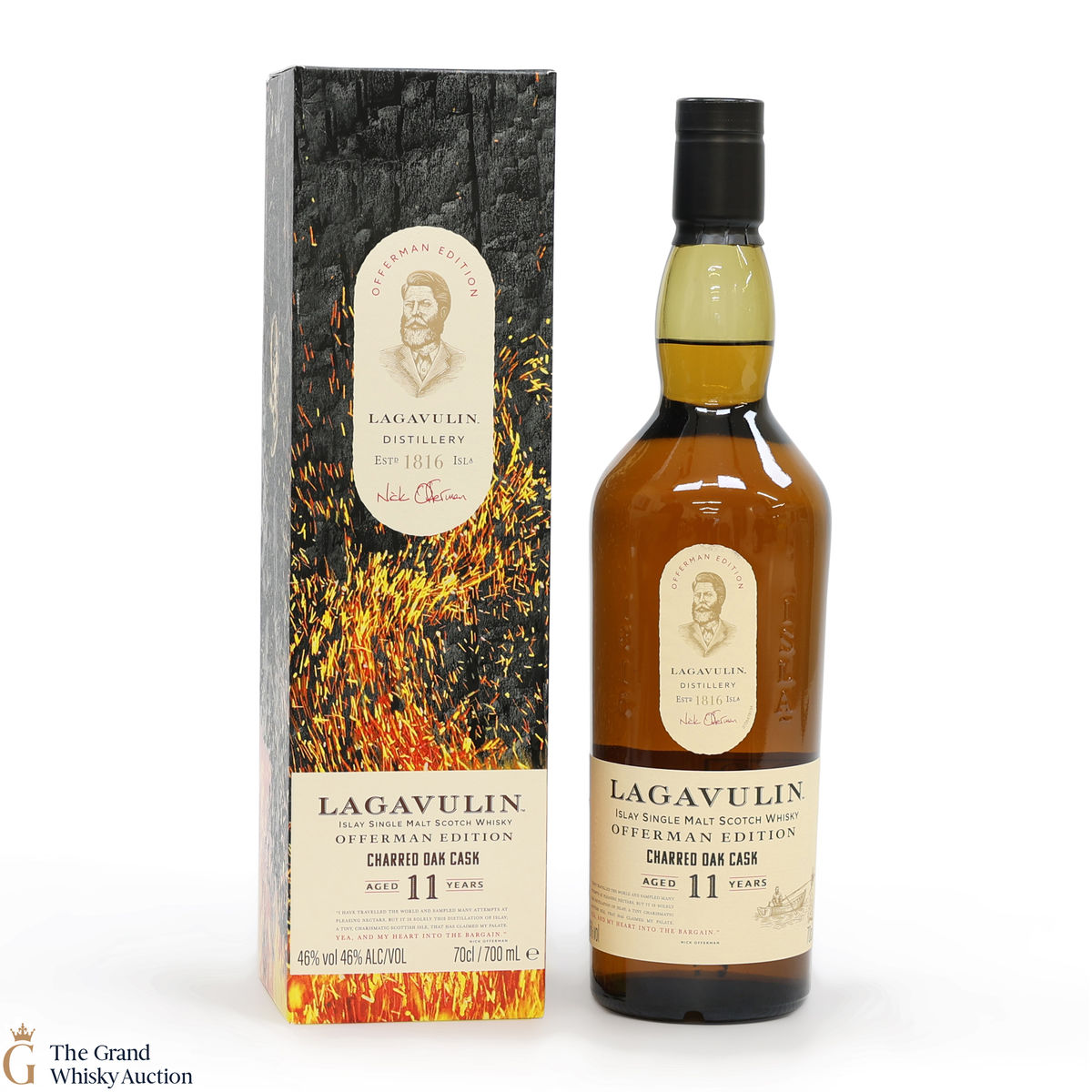 Lagavulin - 11 Year Old - Offerman Edition - Charred Oak Cask 