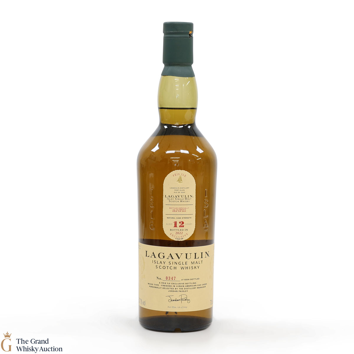Lagavulin - 12 Year Old - Virgin Oak Finish - Feis Ile 2022