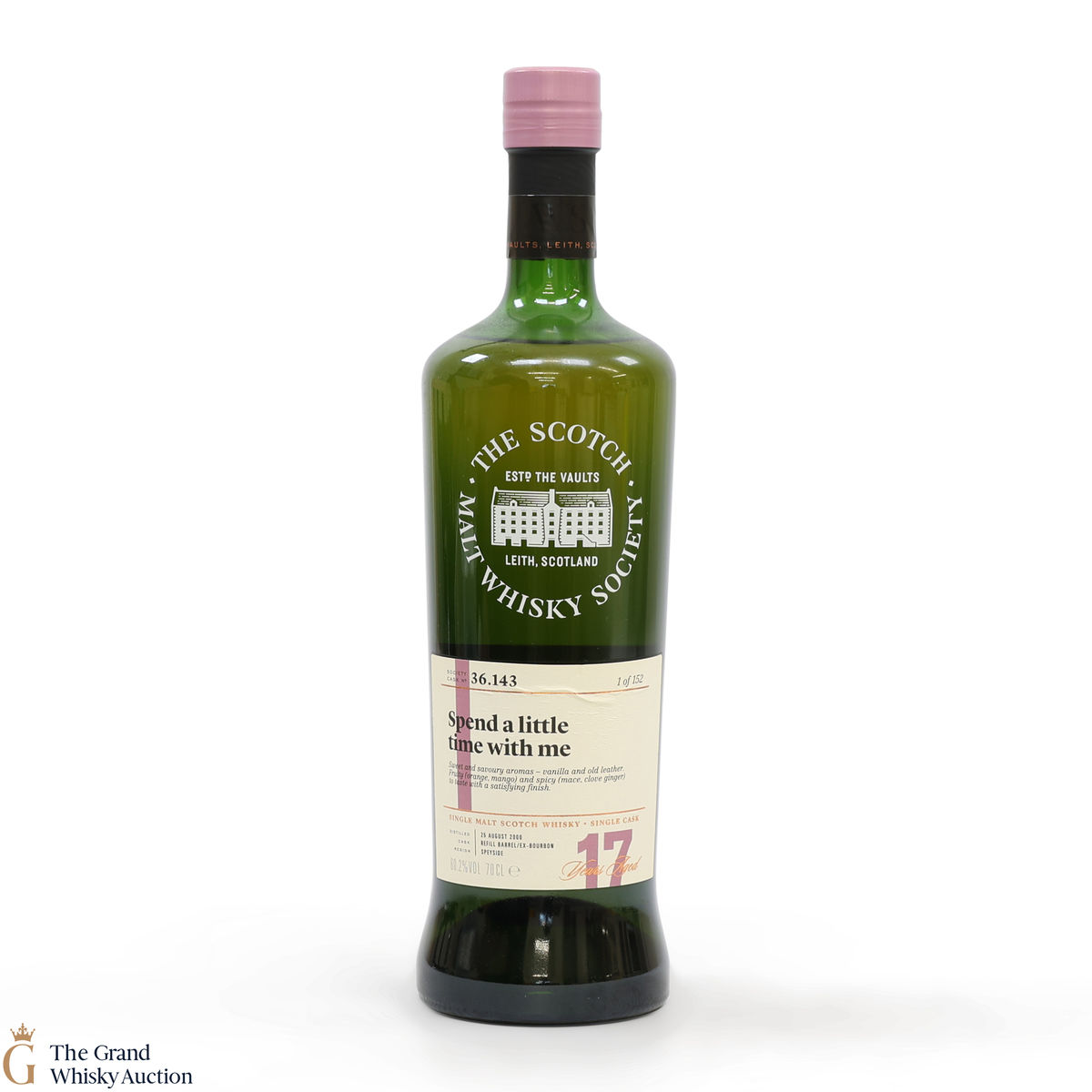 Benrinnes - 17 Year Old - 2000 SMWS 36.143 - Spend a Little Time With Me