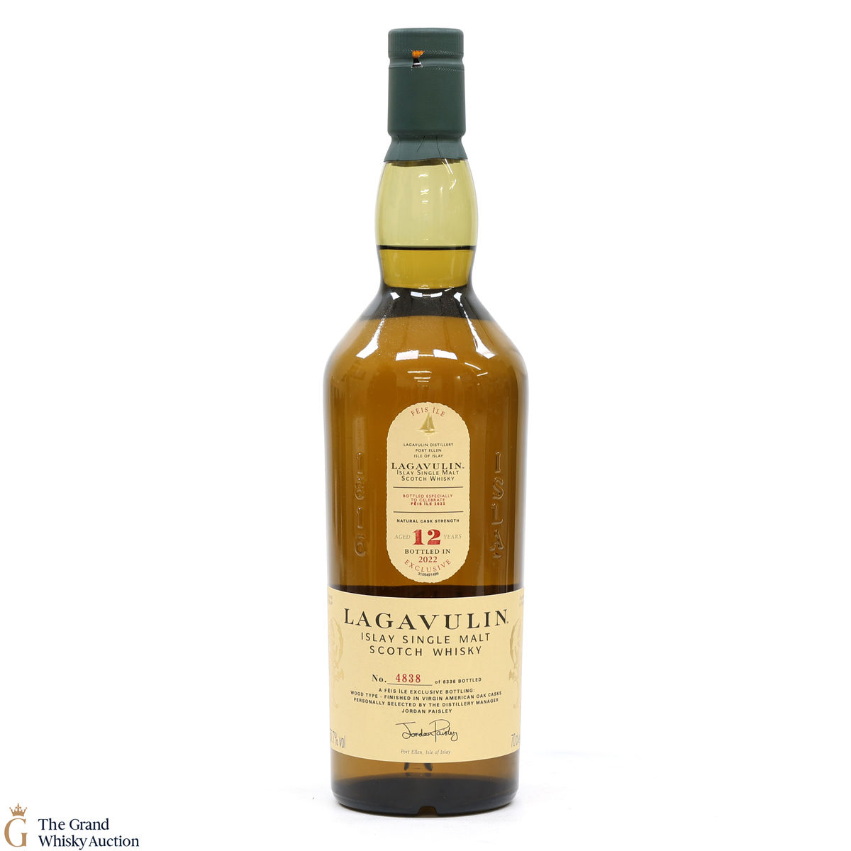 Lagavulin - 12 Year Old - Virgin Oak Finish - Feis Ile 2022