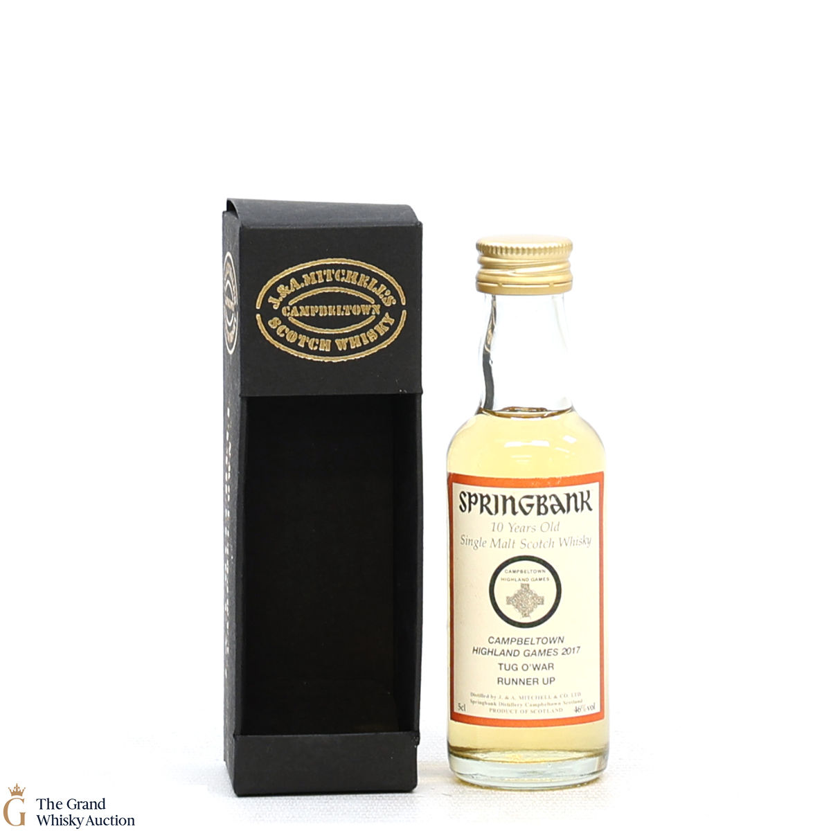 Springbank - 10 Year Old - Campbeltown Highland Games Tug O'War Runner Up (5cl)