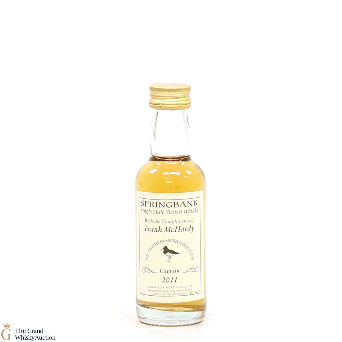 Springbank - The Machrihanish Golf Club - Captain 2011 (5cl)