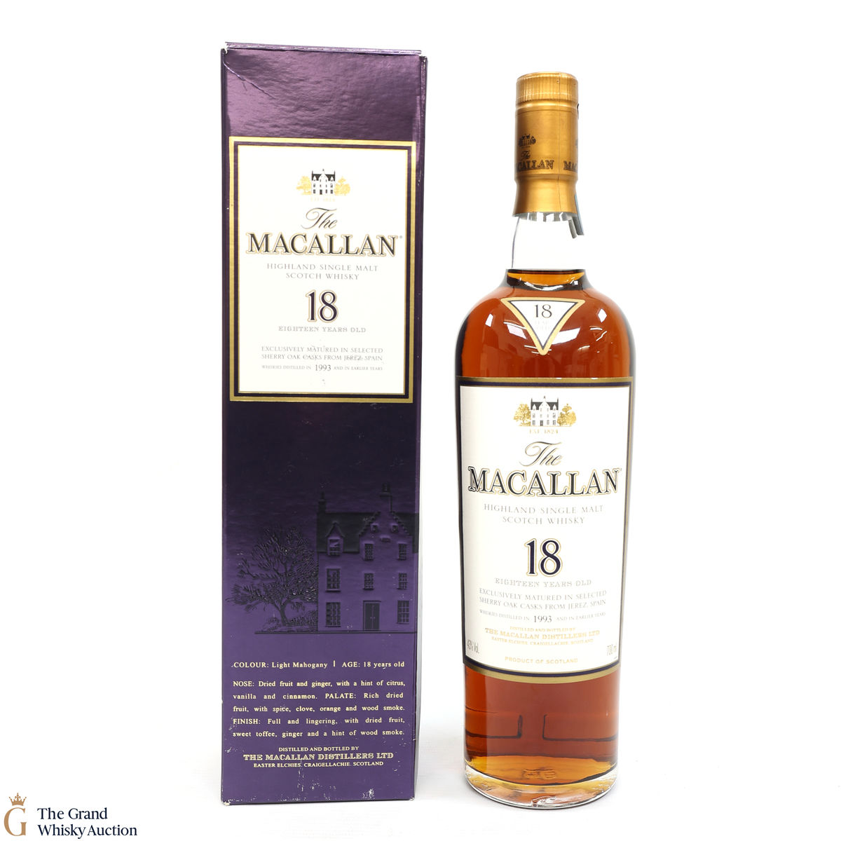 Macallan - 18 Year Old - 1993