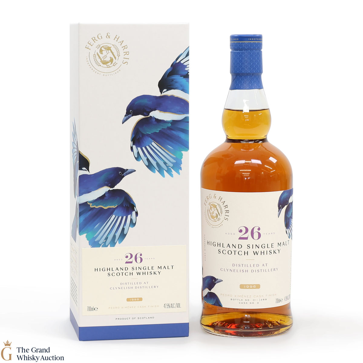Clynelish - 26 Year Old 1996 - Pedro Ximénez Cask #3 - Ferg & Harris