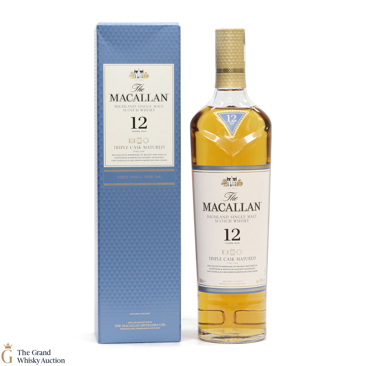 Macallan - 12 Year Old - Triple Cask (Fine Oak) 