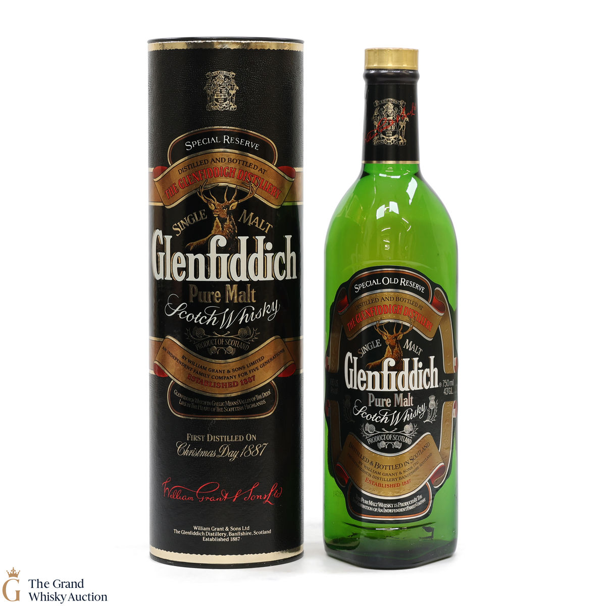 Glenfiddich - Special Reserve - First distilled on Christmas Day 1887