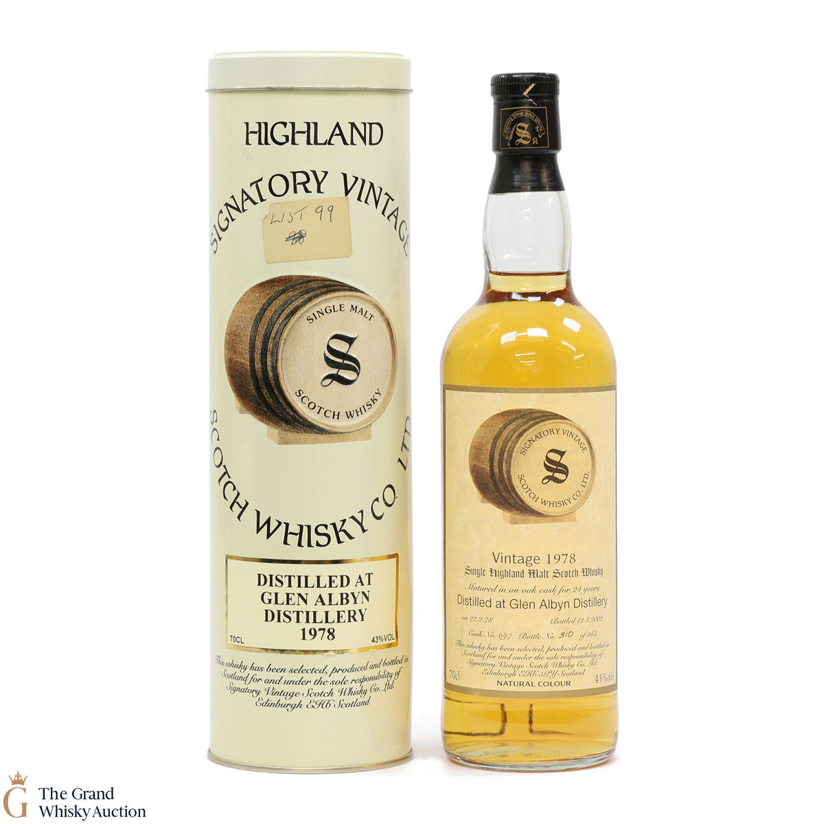 Glen Albyn - 24 Year Old 1978 - Signatory 2002 #697