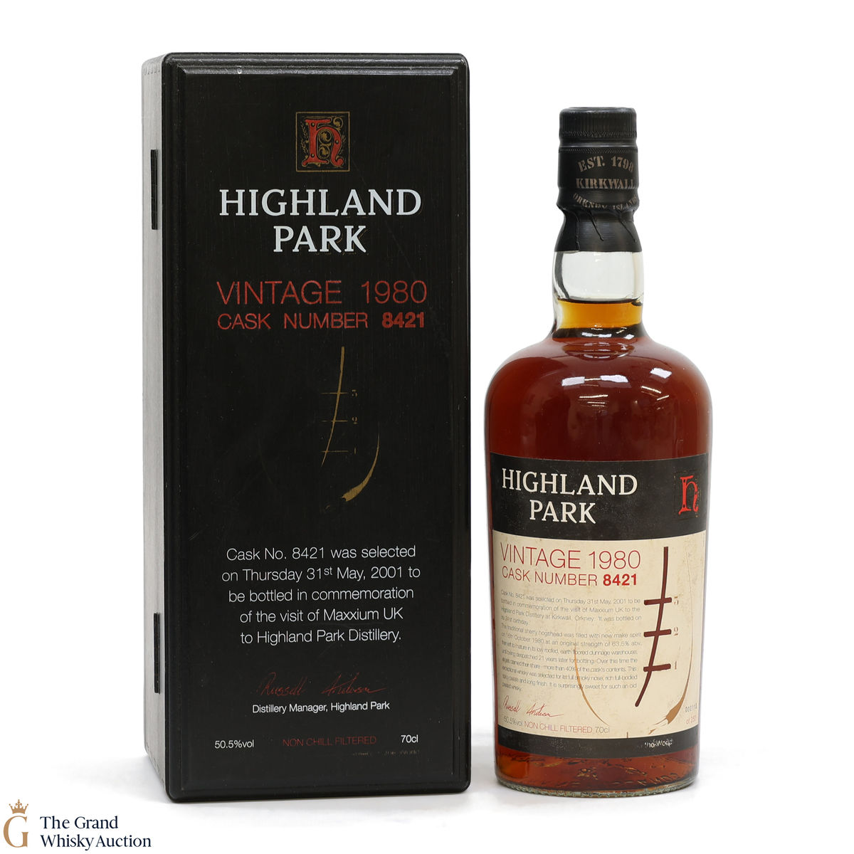 Highland Park - 21 Year Old 1980 - Single Cask #8421