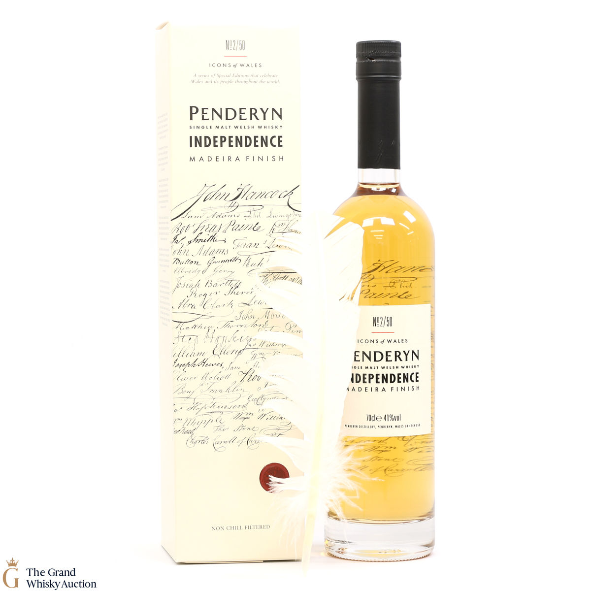 Penderyn - Icons of Wales #2 Independence - Madeira Finish 