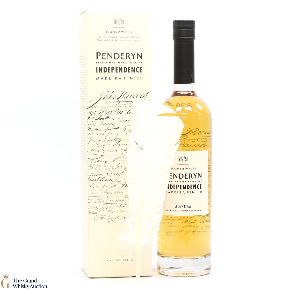Penderyn - Icons of Wales #2 Independence - Madeira Finish 
